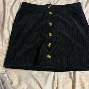 Black skirt